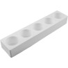 Multiflex 170 stampo silicone 5 Cilindri diametro 7 cm h 45 mm da Silikomart Multiflex 170 stampo silicone 5 Cilindri diametro 7 cm h 45 mm da Silikomart