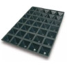 Pyramids Silikomart: stampo silicone nero, SQ010 sessantaquaranta per 35 piramidi base quadrata 65x65 h 35 mm