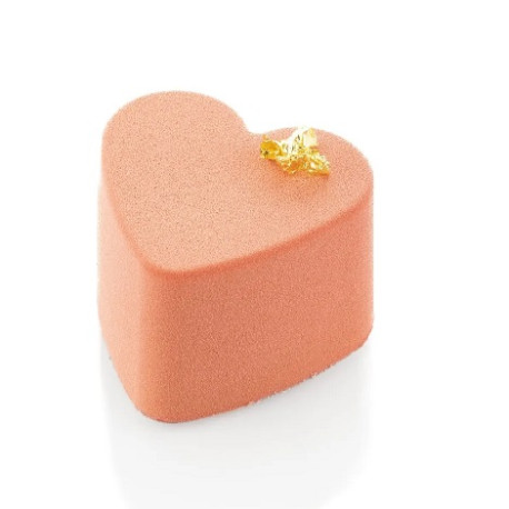 Heart Silikomart stampo silicone nero SQ086 sessantaquaranta 24 cuori 78x73 h 40 mm Heart Silikomart stampo silicone nero SQ086 sessantaquaranta 24 cuori 78x73 h 40 mm