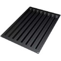 Stampo tronco rettangolare piccolo: 8 cavità larghe 3 cm, lunghe 49,5 cm SQ017 da Silikomart