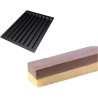Stampo tronco rettangolare piccolo: 8 cavità larghe 3 cm, lunghe 49,5 cm SQ017 da Silikomart Stampo tronco rettangolare piccolo: 8 cavità larghe 3 cm, lunghe 49,5 cm SQ017 da Silikomart