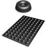 Stampo Sessantaquaranta mini savarin SQ033 in silicone da Silikomart diametro 41 mm e h 12 mm Stampo Sessantaquaranta mini savarin SQ033 in silicone da Silikomart diametro 41 mm e h 12 mm