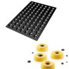 Stampo Sessantaquaranta mini savarin SQ033 in silicone da Silikomart diametro 41 mm e h 12 mm Stampo Sessantaquaranta mini savarin SQ033 in silicone da Silikomart diametro 41 mm e h 12 mm