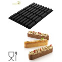 Stampo Sessantaquaranta Fascion Cake SQ078 in silicone da Silikomart 32 cavità da 13 cm
