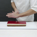 Cake board Silikomart: vassoio o tavolo da lavoro in plastica bianca 60x40 h5,5 cm