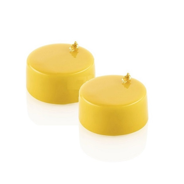 Stampo Sessantaquaranta cylinders per 24 cilindri diametro 7,6 h 4 cm SQ084 in silicone da Silikomart