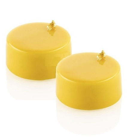 Stampo Sessantaquaranta cylinders per 24 cilindri diametro 7,6 h 4 cm SQ084 in silicone da Silikomart Stampo Sessantaquaranta cylinders per 24 cilindri diametro 7,6 h 4 cm SQ084 in silicone da Silikomart