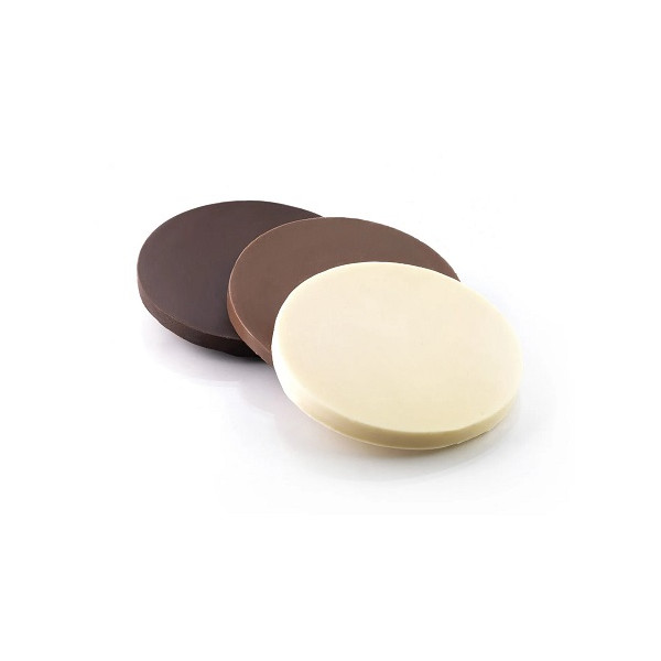 Disc Silikomart stampo silicone nero sessantaquaranta SQ013 per 12 dischi diametro 12 cm ed altezza 1 cm