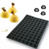 Stampo Sessantaquaranta mini semisfere SQ015 in silicone da Silikomart diametro 35 mm Stampo Sessantaquaranta mini semisfere SQ015 in silicone da Silikomart diametro 35 mm