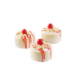 Da 4 a 6,9 cm muffin Silikomart stampo silicone nero sessantaquaranta muffin