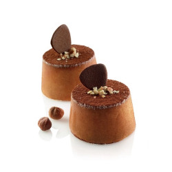 Muffin SQ009 Silikomart stampo silicone nero sessantaquaranta 24 mufifn ø69 h 39 mm