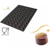 Stampo Sessantaquaranta Muffin Mignon SQ055 in silicone da Silikomart diametro 4 cm, altezza 2 cm