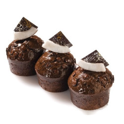 Muffin Silikomart (SQ055, SQ007 o SQ009) – Stampo in Silicone Nero Sessantaquaranta per Monoporzioni (Ø4 / 6,9 cm)