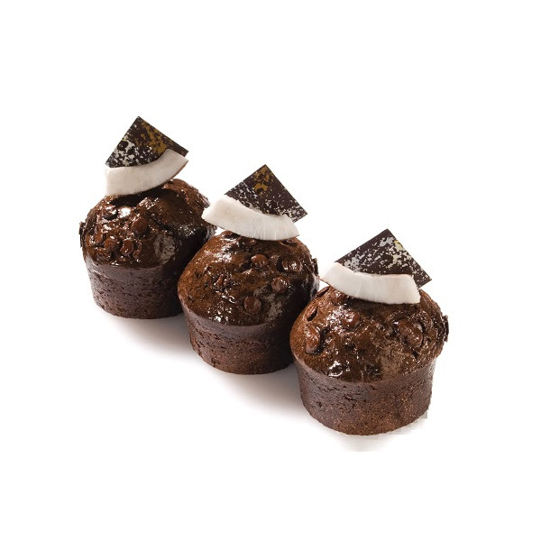 Muffin SQ055 Silikomart stampo silicone nero sessantaquaranta 60 mufifn mignon ø40 h 20mm