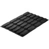 Air Plus 32 midi plumcake 60x40 Silikomart stampo silicone microforato 24 baguette 13x4,8 h 2 cm