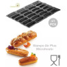 Air Plus 32 Midi Plumcake 60 x 40 Stampo 24 baguette o impronte sfilate 13 x 4,8 h 2 cm Silikomart Air Plus 32 Midi Plumcake 60 x 40 Stampo 24 baguette o impronte sfilate 13 x 4,8 h 2 cm Silikomart