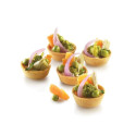 Air Plus Round Silikomart (Ø4/12cm) – Stampo in Silicone Microforato 30x40 per Tortine e Tartellette Tonde