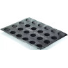Air plus 15 round 30x40 Silikomart: 1 o 2 stampi silicone microforato da 24 impronte tonde di diametro 4 h 1,6 cm