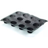 Air Plus 13 Round 30x40 stampo silicone 12 impronte tonde diametro 6 h 4 cm da Silikomart Air Plus 13 Round 30x40 stampo silicone 12 impronte tonde diametro 6 h 4 cm da Silikomart