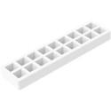 Pyramid 11 Silikomart stampo silicone 18 dessert mini piramidi 3,2x3,2 h 3,2 cm