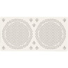 Bee Silikomart tappeto in silicone decoro tondo da 14 e 18 cm a trama alveare Bee Silikomart tappeto in silicone decoro tondo da 14 e 18 cm a trama alveare