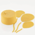 Set 2 stencil palloncino Silikomart stampo silicone giallo decoro palloncini 119x62xh1 mm