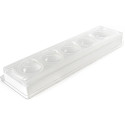Mul3D 48 o 58 Silikomart set stampo silicone e stampo top su vassoio per sfere di gelato