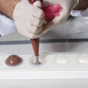 Mul3D 48 o 58 Silikomart set stampo silicone e stampo top su vassoio per sfere di gelato