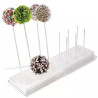 Mul3D 28 Silikomart set stampo silicone e stampo top su vassoio per gelato sfera cake pops Mul3D 28 Silikomart set stampo silicone e stampo top su vassoio per gelato sfera cake pops