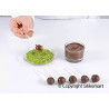 Mul3D 28 Silikomart set stampo silicone e stampo top su vassoio per gelato sfera cake pops Mul3D 28 Silikomart set stampo silicone e stampo top su vassoio per gelato sfera cake pops