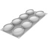 Macaron 110 Silikomart: set con uno stampo silicone per ripieni e uno stampo silicone macaron ø65 h 40 mm Macaron 110 Silikomart: set con uno stampo silicone per ripieni e uno stampo silicone macaron ø65 h 40 mm