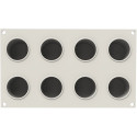 Sweet layers Silikomart stampo silicone con cutter per cilindri striati ø55 h 55 mm