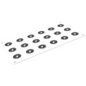 Donut XS 12 Silikomart stampo silicone 18 ciambelline da 34 h16 mm