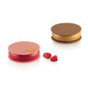 Sweet round 95 Silikomart stampo silicone con cutter per dolci tondi ø80 h 21 mm Sweet round 95 Silikomart stampo silicone con cutter per dolci tondi ø80 h 21 mm