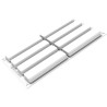 Sweet rectangle 85 Silikomart: stampo in silicone con cutter a doppia faccia per dolci rettangoli 128x33 h 21 mm Sweet rectangle 85 Silikomart: stampo in silicone con cutter a doppia faccia per dolci rettangoli 128x33 h 21 mm