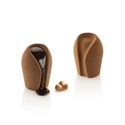 Taki 100 Silikomart (Ø5×H7cm) – Stampo in Silicone per 8 Mousse o Semifreddi Cascata