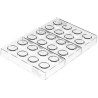 CH030 Dome 01 P Silikomart stampo tritan 24 cupole cioccolato ø26 h 23 mm CH030 Dome 01 P Silikomart stampo tritan 24 cupole cioccolato ø26 h 23 mm