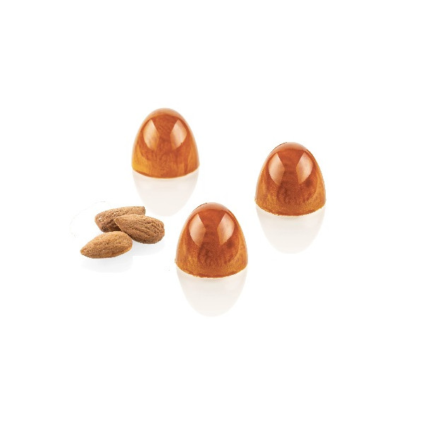 CH030 Dome 01 P Silikomart stampo tritan 24 cupole cioccolato ø26 h 23 mm
