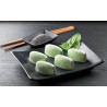 Soft Ovals Silikomart Stampo in silicone per 16 sushi nigiri o ovali morbidi 6x3xh2,6 cm