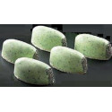 Soft Ovals Silikomart Stampo in silicone per 16 sushi nigiri o ovali morbidi 6x3xh2,6 cm