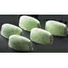 Soft Ovals Silikomart Stampo in silicone per 16 sushi nigiri o ovali morbidi 6x3xh2,6 cm Soft Ovals Silikomart Stampo in silicone per 16 sushi nigiri o ovali morbidi 6x3xh2,6 cm