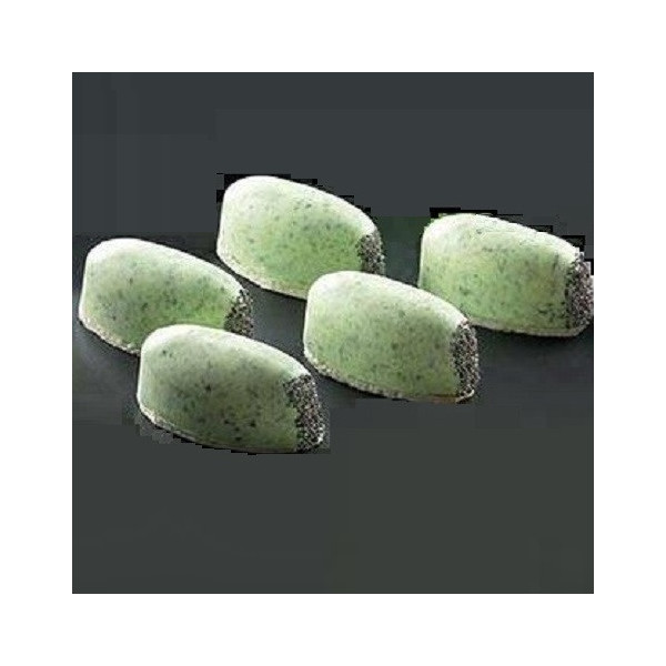 Soft Ovals Silikomart Stampo in silicone per 16 sushi nigiri o ovali morbidi 6x3xh2,6 cm