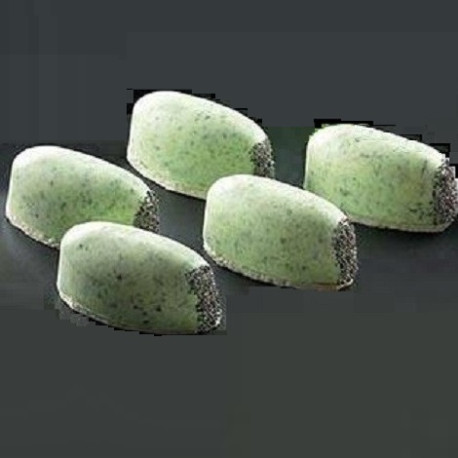 Soft Ovals Silikomart Stampo in silicone per 16 sushi nigiri o ovali morbidi 6x3xh2,6 cm Soft Ovals Silikomart Stampo in silicone per 16 sushi nigiri o ovali morbidi 6x3xh2,6 cm