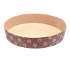 25 Stampi crostata in carta da forno da 15,5xh3,5 cm per mini tortine da 300 g 25 Stampi crostata in carta da forno da 15,5xh3,5 cm per mini tortine da 300 g