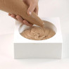 Stampo zuccotto semisfera in silicone bianco da Silikomart Stampo zuccotto semisfera in silicone bianco da Silikomart