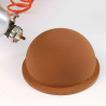Stampo zuccotto semisfera in silicone bianco da Silikomart Stampo zuccotto semisfera in silicone bianco da Silikomart