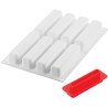 Kit Stripe Eclair 95 Silikomart stampo in silicone 8 strisce eclair 130x28xh8 mm + cutter Kit Stripe Eclair 95 Silikomart stampo in silicone 8 strisce eclair 130x28xh8 mm + cutter