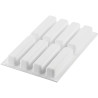 Kit Stripe Eclair 95 Stampo in silicone 8 Strisce Eclair 130 x 28 e h 28 mm + cutter da Silikomart Kit Stripe Eclair 95 Stampo in silicone 8 Strisce Eclair 130 x 28 e h 28 mm + cutter da Silikomart