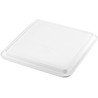 Decor Square 560, stampo quadrato in Silicone bianco Top White di 17 cm, h 2 cm, volume 560 ml di Silikomart Decor Square 560, stampo quadrato in Silicone bianco Top White di 17 cm, h 2 cm, volume 560 ml di Silikomart