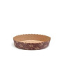 Set 50 stampi crostatine tonde da 100 g in carta da forno marrone ø10xh3 cm Set 50 stampi crostatine tonde da 100 g in carta da forno marrone ø10xh3 cm